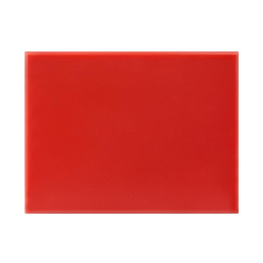 Hygiplas HDPE kleines Schneidebrett rot 300x 225x12mm