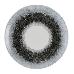 Churchill Studio Prints Fusion Black Evolve Coupe-Teller, 220 mm, (12 Stück)