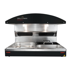 Warmhaltestation mit 2 GN-Behältern 2/3 Hotstation 2 Grillomax 3D 2000W