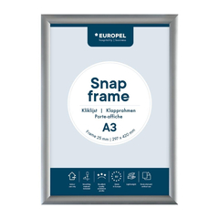 Europel Klapprahmen A3 25mm silber