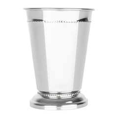 Olympia Barartikel Perlen Julep Becher Edelstahl 370ml