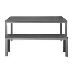 Bolero Valletta Graue Lattenbänke (2 Stück)