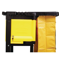 Rubbermaid abschließbare Schranktüren für Hausmeister-Reinigungswagen