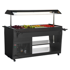 Polar G-Serie Gekühltes Buffet in Schwarz