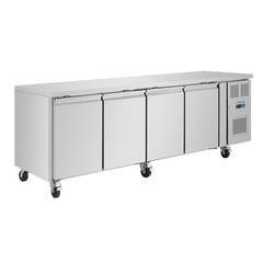 Polar U-Serie Arbeitstisch-Kühlschrank mit vier Türen 553Ltr