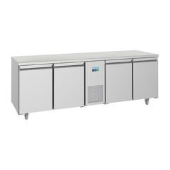 Polar U-Serie Energieeffizienter 4-Tür-Thekengefrierschrank 632Ltr