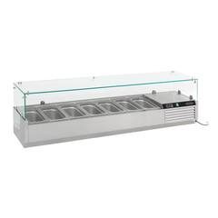 Combisteel Aufsatzvitrine 1/4 Gn X 7