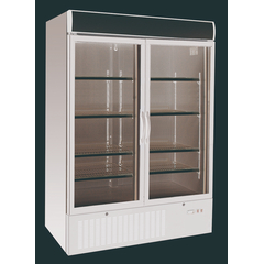 Combisteel Tiefkühlschrank 2 Glastüren – Breite 1210