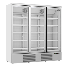 Combisteel Tiefkühlschrank 3 Glastüren Jde-1530F