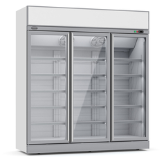 Combisteel Tiefkühlschrank 3 Glastüren Ins-1530F