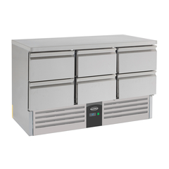 Combisteel Compact Line Kühltisch 6 Schubladen