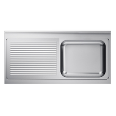 Combisteel 700 Spültischplatte 1 Rechts 1400