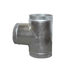 Combisteel T-Stück 90° Komplett Ø 250