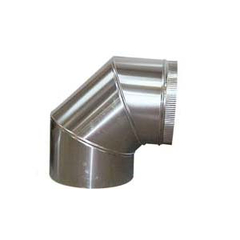 Combisteel 90° Kurve Rund Ø 200