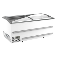 Combisteel Supermarkt Tiefkühltruhe Weiß 1880  Manuelles Auftauen