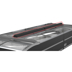 Combisteel Tiefkühltruhe Verbindung Schwarz 2125