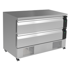 Combisteel Kühl-/Tiefkühltisch Umschaltbar 2 Schubladen 6X 1/1Gn