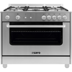SARO Multifunktionsherd Gas/Gas TS95C71X
