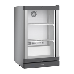 Liebherr BCv 1103 Getränkekühlschrank mit Glastür und LED Silver, Farbe: Silver