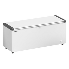 Liebherr EFL 6055 Gefriertruhe Weiß mit Lenkrollen und LED, Deckel: Stahl, Ausführung: EFL 6055