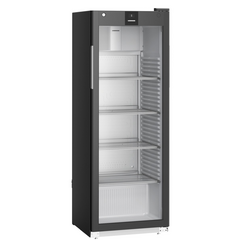 Liebherr MRFvd 3511 Getränkekühlschrank mit Glastür, Display und LED Lichtsäule Schwarz, Türart : Glastür, Farbe: Schwarz, Modell: MRFvd 3511V