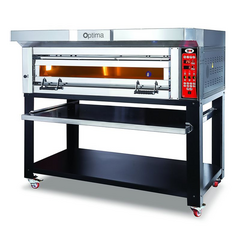 GMG Bäckerei- & Konditoreiofen PB1T-128 mit 1 Backkammer, Vollschamott, und Untergestell