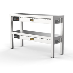 Combisteel Aufsatzbord Keramisch Beheizt 2 Stufig 1400  8 Heizelemente 250W – Breite 1400 – Art.-Nr.: 7333.0516