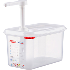 Araven Saucenspender/Pumpspender, GN 1/4, Inhalt 4,3 Liter