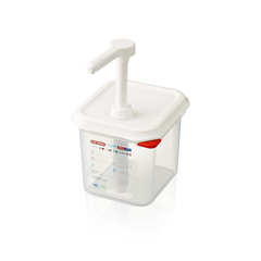 Araven Saucenspender/Pumpspender GN 1/6, Inhalt 2,6 L