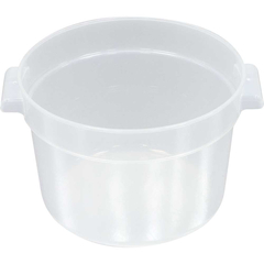 Stalgast Vorratsbehälter rund, transparent, 10 Liter