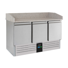 Combisteel Energy Line Pizzatisch 3 Türen Energy Line  Ausgestattet mit Verdampfer