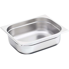 Stalgast Edelstahl Gastronormbehälter Serie BASIC, GN 1/2 (150mm)