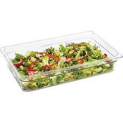 Stalgast Gastronormbehälter, Serie STANDARD, Polycarbonat, GN 1/1 (100 mm)