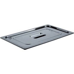 Stalgast GN-Deckel Standard, Polycarbonat, schwarz, für GN 1/1 Behälter