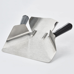 Edelstahl Pommesschaufel, Länge 23 cm