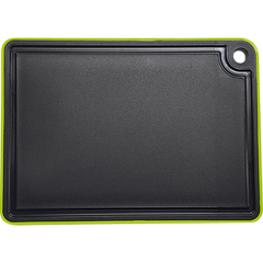 Schneidbrett, rutschfest 270x190x9 mm, schwarz