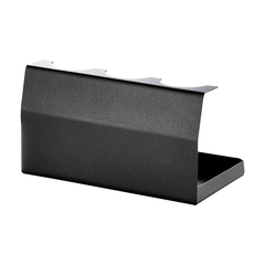 Hot-Dog Ständer schwarz, für drei Hot-Dogs, 217x110x118 mm (BxTxH)