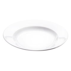Suppenteller, reinweißes Hotelporzellan, Serie Isabell, Stalgast, Ø 305 mm