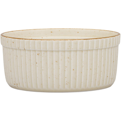 Schale, Serie Ameryka, cremefarben, braun gesprenkelt, Ø 115 mm, 12 Stück