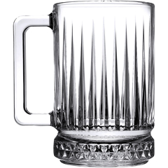 Bierglas/Henkelbecher aus Glas, Serie Elysia von Stalgast, 310 ml, 2 Stück