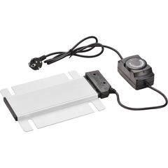 Elektro Heizelement, mit Steuerknopf, 0,40 kW, 230 x 200 mm (BxT)