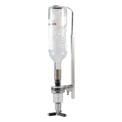 Wandflaschenhalter mit 30 ml Dosierausgießer, für eine Flasche, H. 240 bis 350 mm