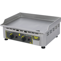 ROLLER GRILL Gas-Griddleplatte, Edelstahl-Grillfläche, zwei Heizzonen, Abmessung 600x450x190 mm (BxTxH), 5,5 kW