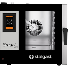Stalgast Kombidämpfer SmartCook, Touchscreen, 7x GN2/1, gasbetrieben