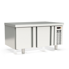 Vaiotec Topline Unterbaukühltisch (Slim) / 2-fach GN 1/1 mit 2 Türen, 1200 x 700 mm