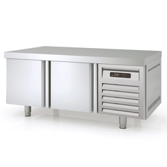 Vaiotec Topline Unterbaukühltisch / 2-fach GN 1/1 mit 2 Türen, 1345 x 700 mm