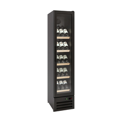 Vaiotec Topline Weinkühlschrank Schwarz, 141 Liter, 370 x 435 mm