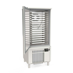 Vaiotec Topline Schockfroster Edelstahl, für 15x GN1/1 (40 mm) oder 15x EN 60x40, 800 x 800 mm