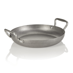 Steel & Style Servierpfanne HERITAGE, Ø 28,5 cm, 1,7 ltr., Höhe 5 cm, Chromnickelstahl 18/8