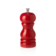 Was Germany Pfeffermühle mit Keramikmahlwerk CLASSIC MILL, Höhe 11 cm, rot glänzend, Holz